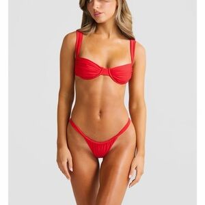 Vacay Swimwear Bikini Top and Bottom, Style: Rhodes